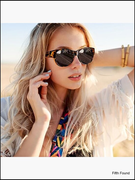 Oversized Cat Eye Polarized Sunglasses Fit Over Glasses UV400 main image 7